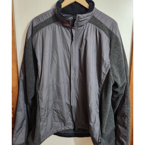 Polo Sport Ralph Lauren Jacket Mens XXL Dark Grey 90s Vtg  Full Zip Coat - Picture 1 of 10